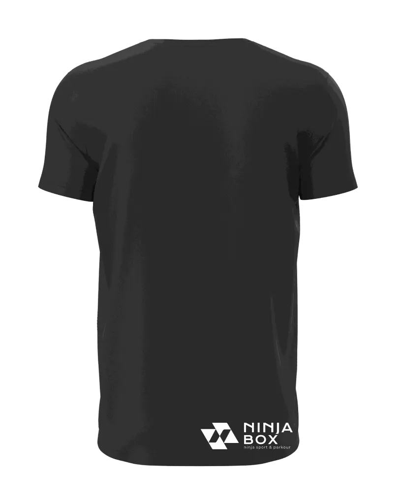 Sportshirt Ninjabox Black Back.webp