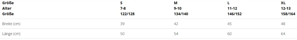 Sizuguide Stedman Sportshirt Kinder.webp