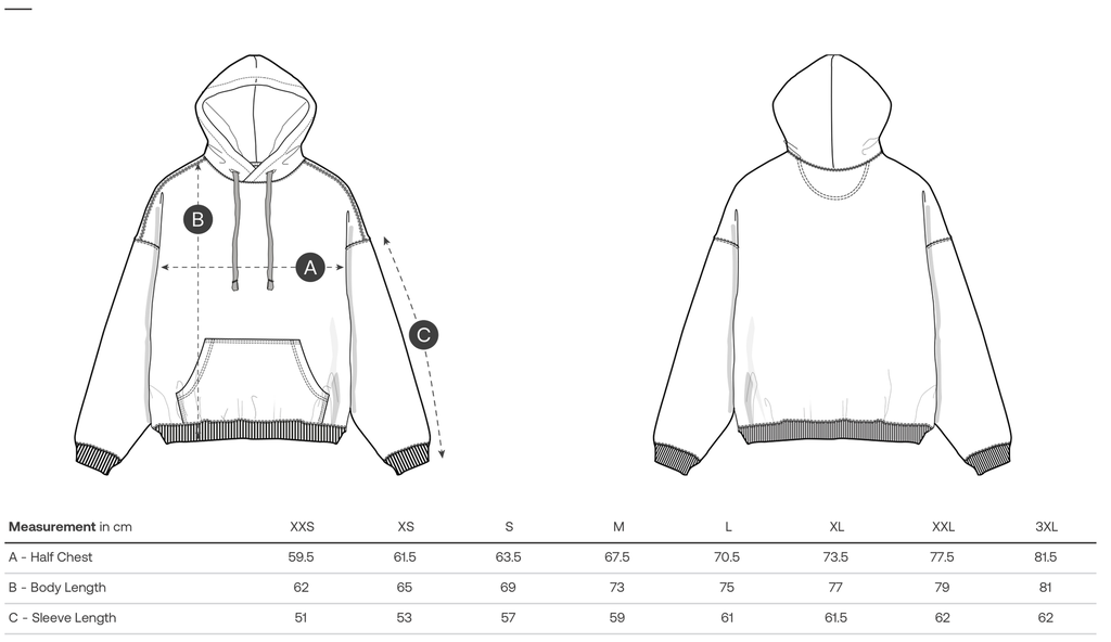 HEAVEN OR HELL HOODIE - BLACK