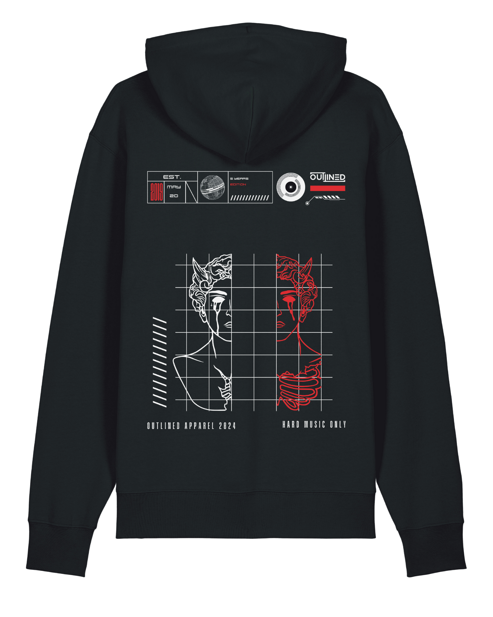 PREMIUM HOODIE | OUTLINED APPAREL 2024 | DJ OUTLINED