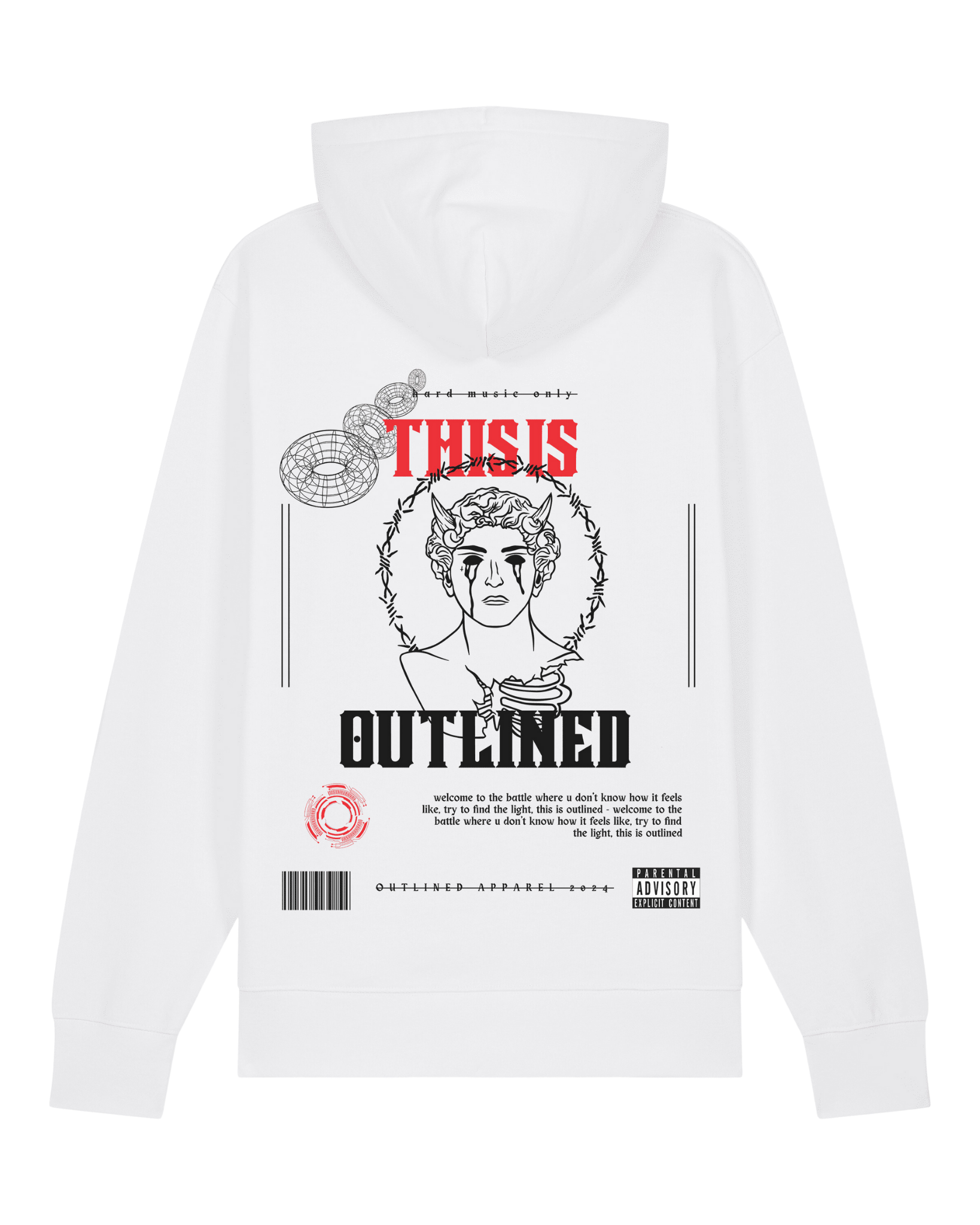 PREMIUM HOODIE | THIS IS OUTLINED | DJ OUTLINED