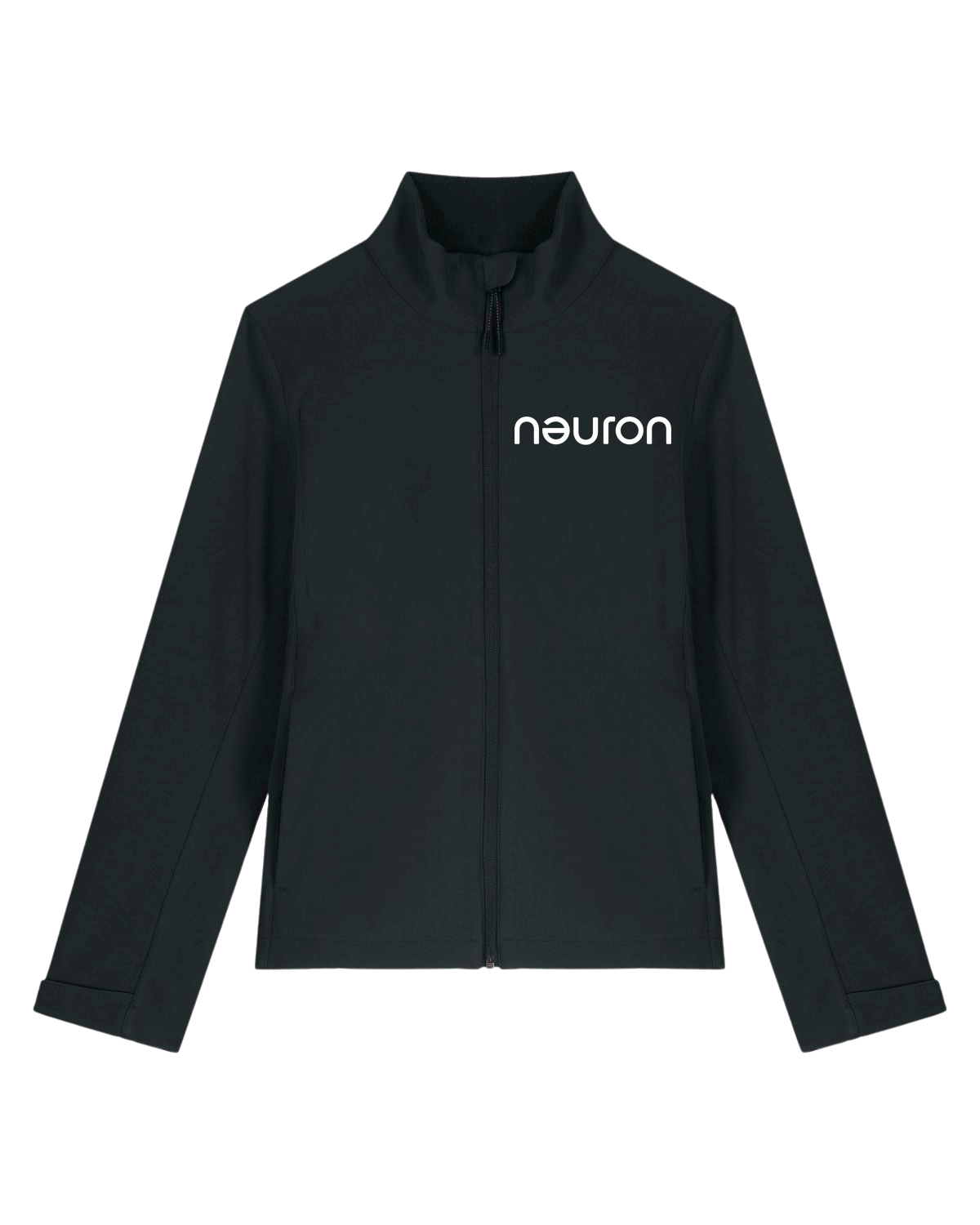 Neuron Damen Softshell Jacke DE - Front and Back